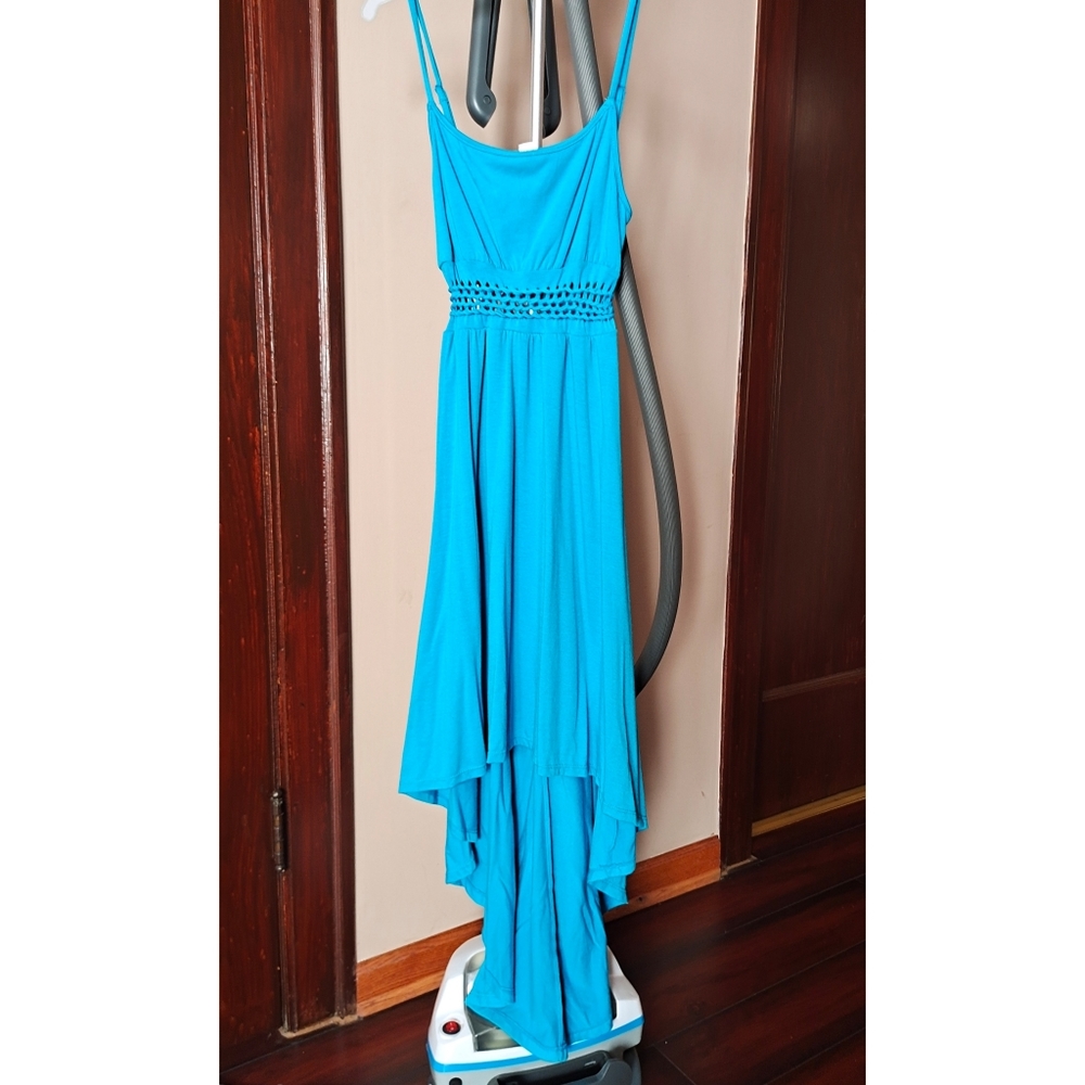 Maxi blue dress